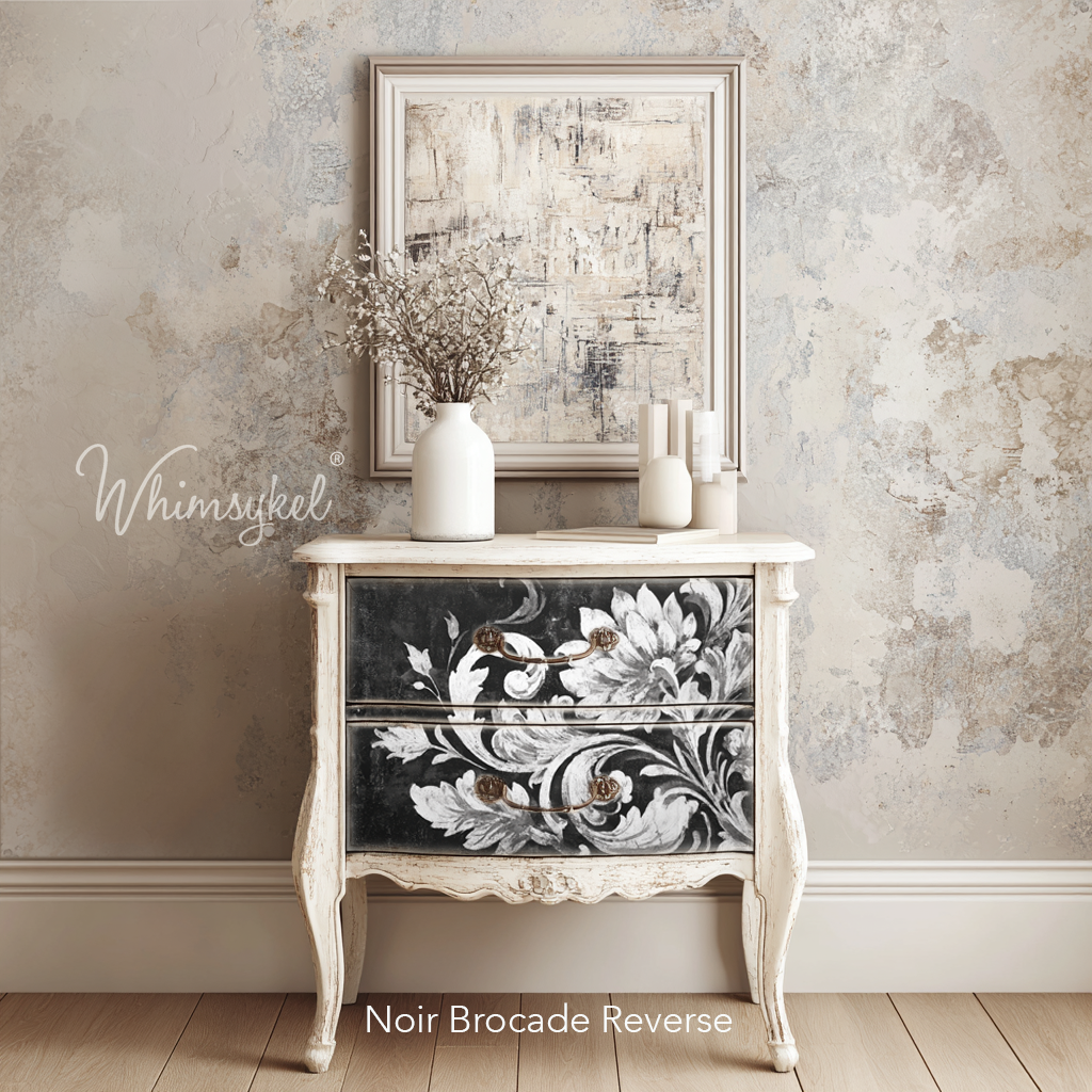 Noir Brocade Reverse