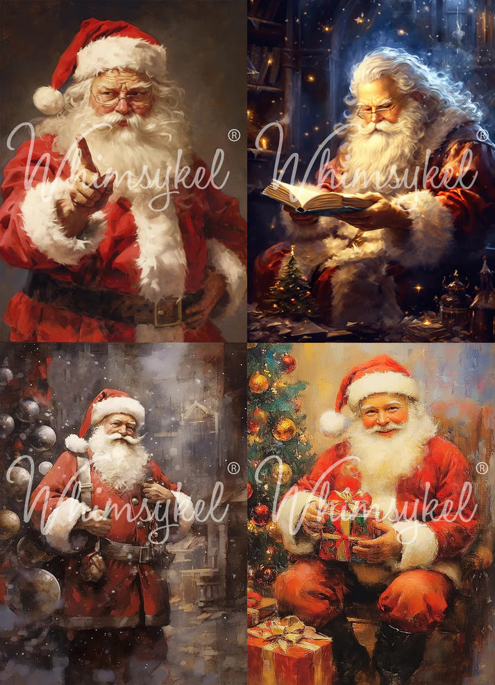 Vintage Santas