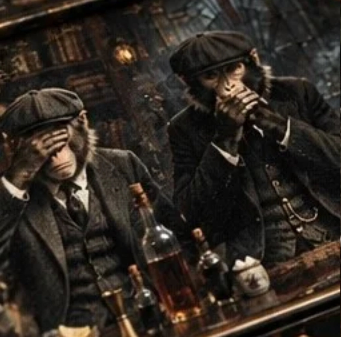Peaky Blinders Monkeys