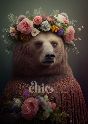 Floral Bear (POD)