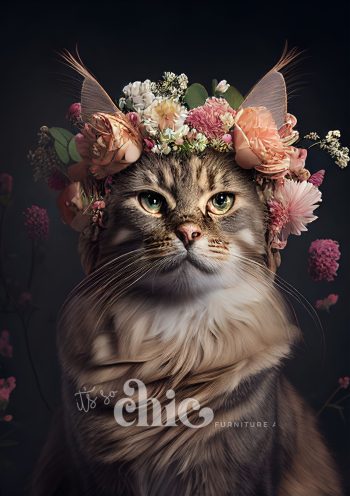 Floral Cat (POD)