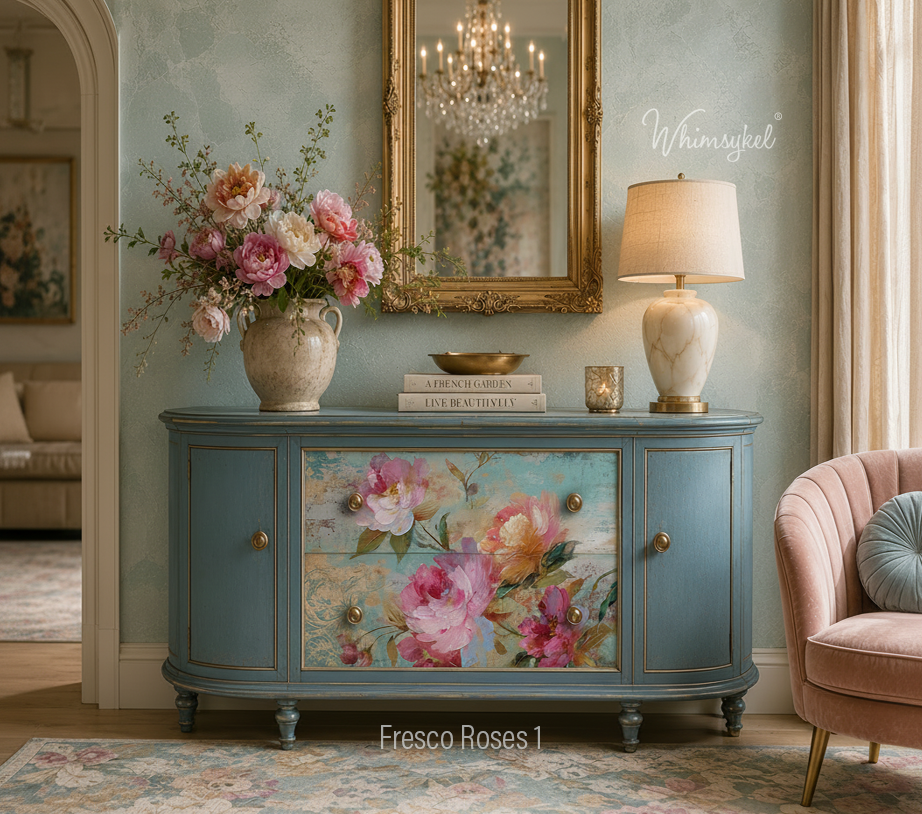 Fresco Roses 1