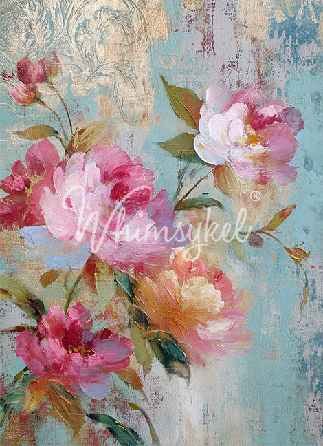 Fresco Roses 1