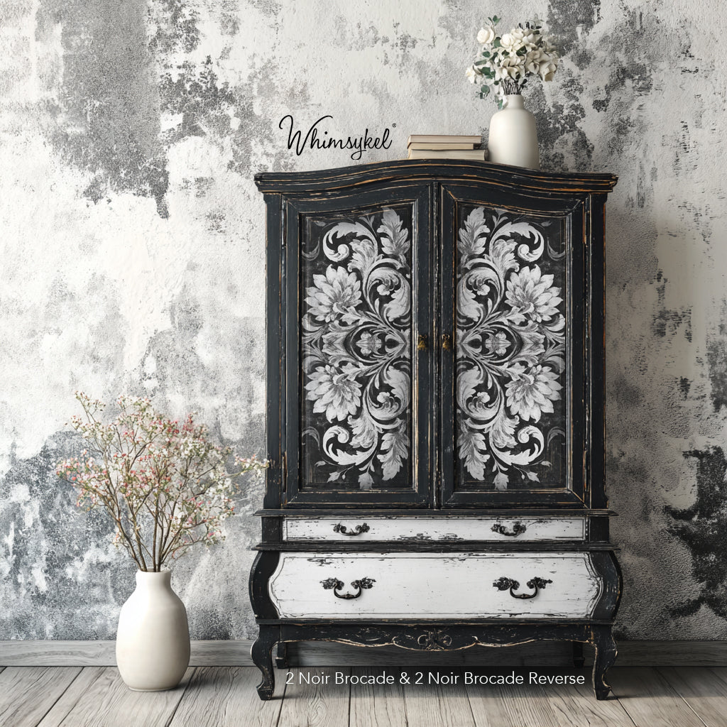 Noir Brocade