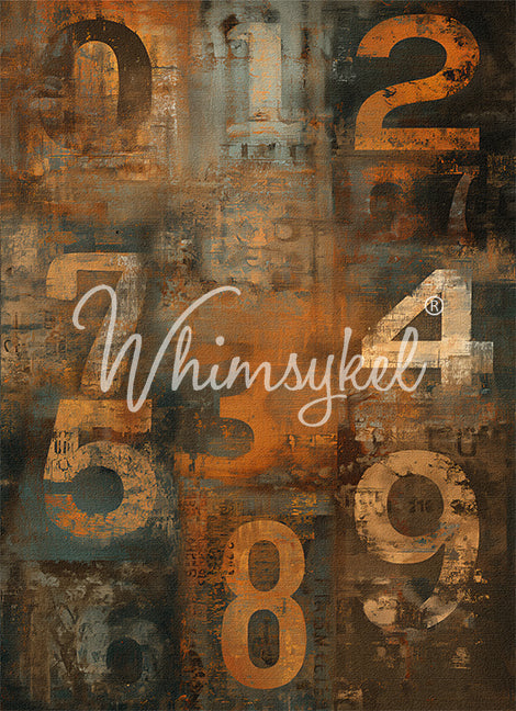 Number Grunge