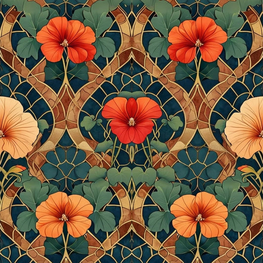 Stained Glass Blossoms