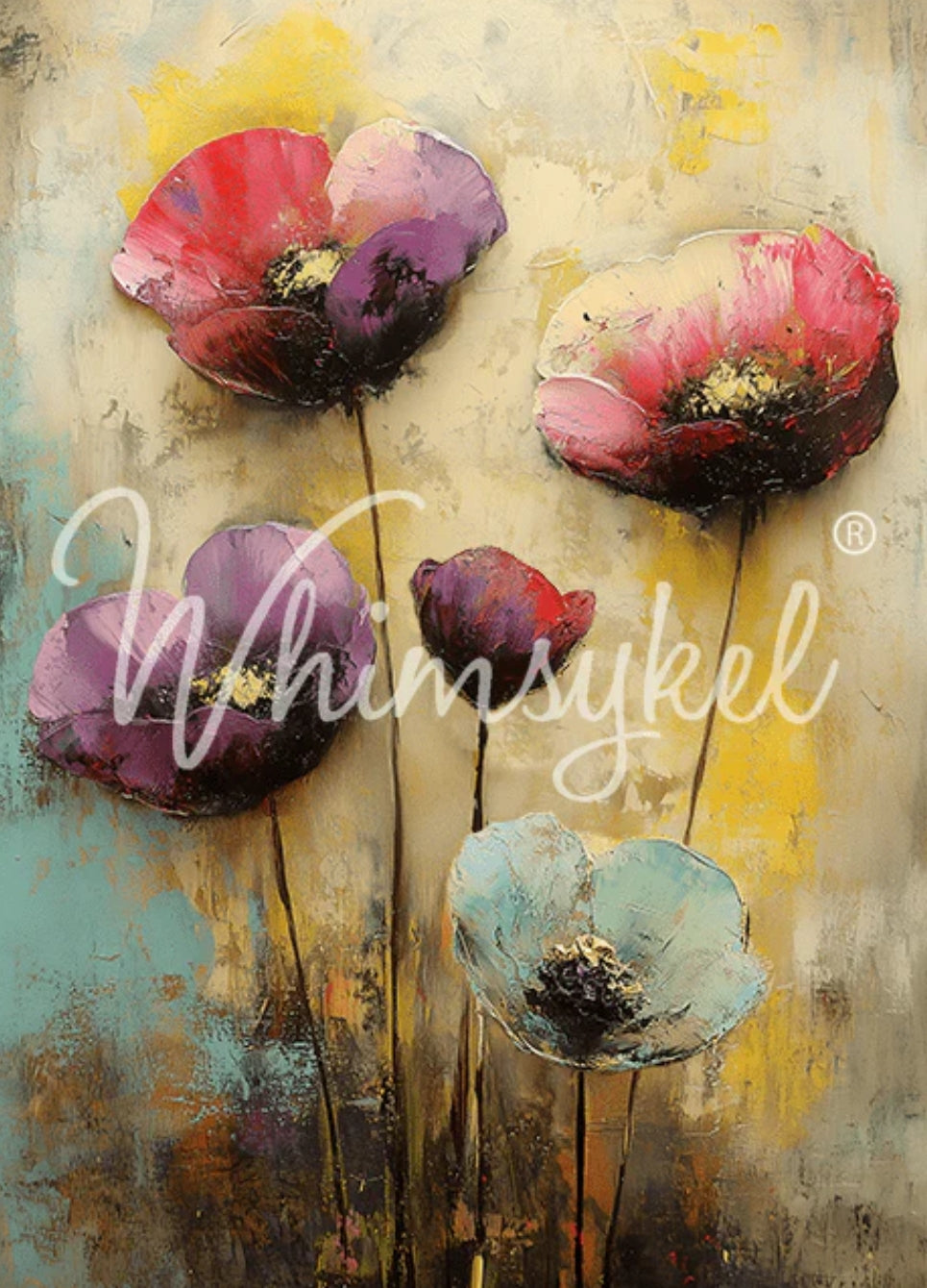 Painted Poppies