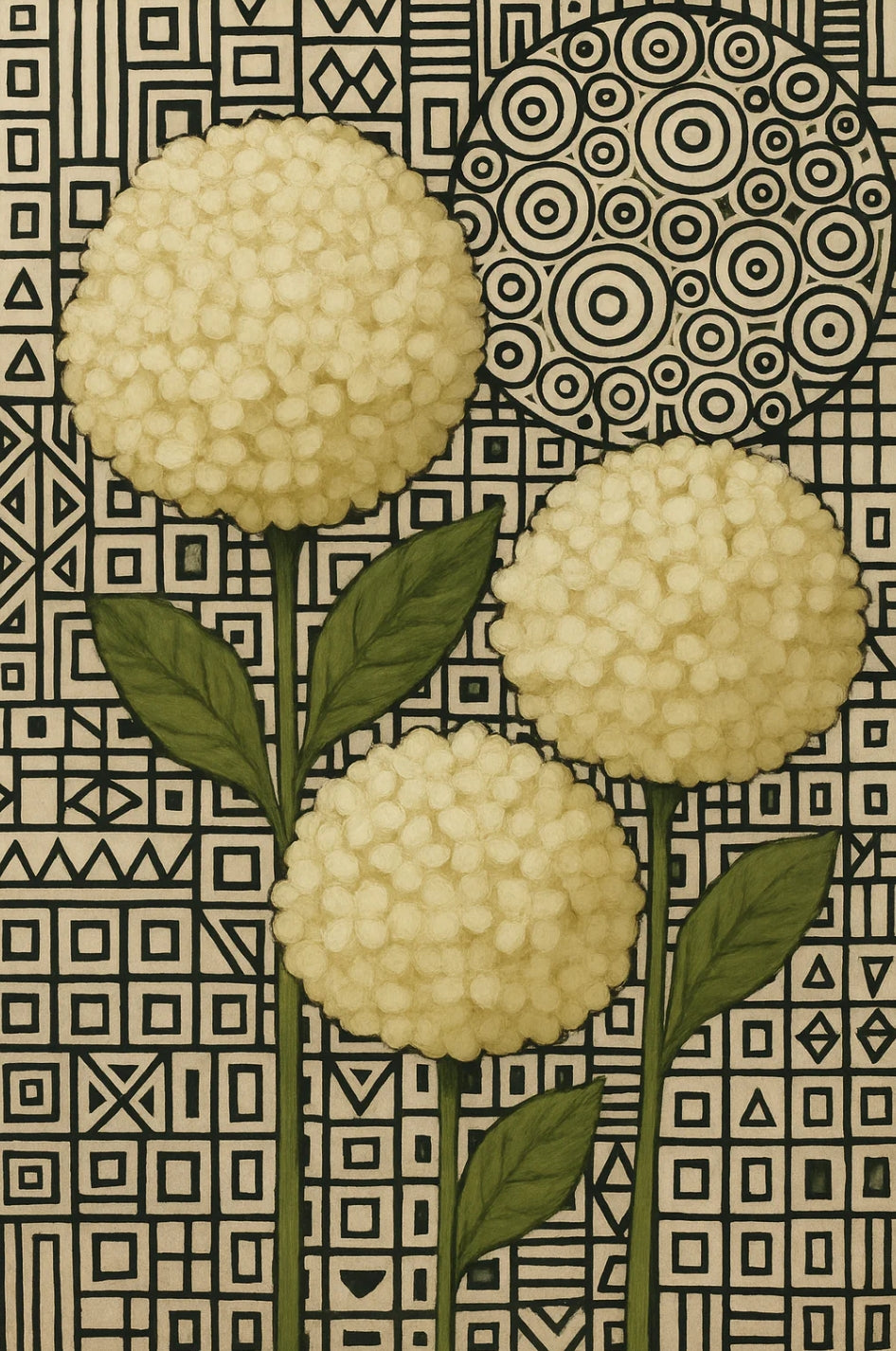 White Hydrangea